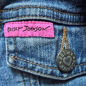 Betsy Johnson Jean Jacket Size 5 Toddler